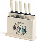 Набор ножей и разделочных досок на подставке «Family Farm»