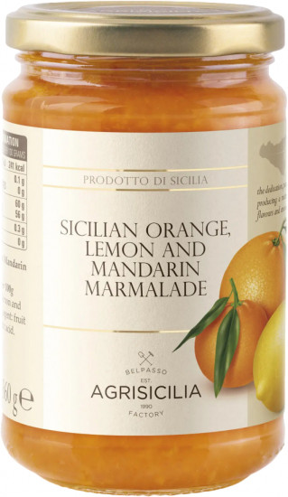 Сицилийский мармелад из цитрусовых «Sicilian Mix Citrus Marmelade»