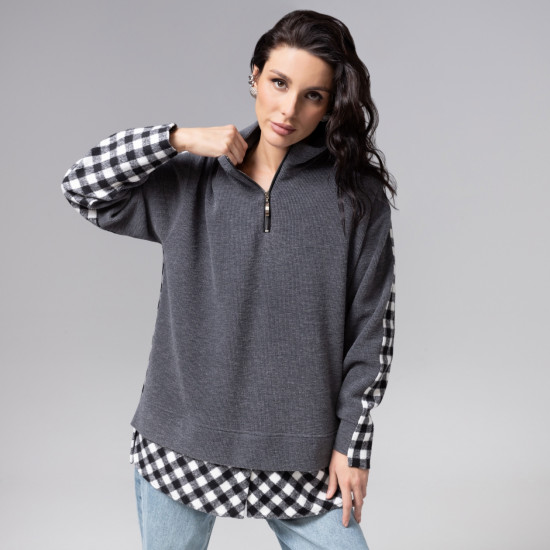 Свитшот женский «Путешествие начинается»