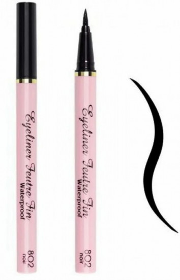 Водостойкая подводка для глаз «Liner Feutre Fin», оттенок 802 Черный