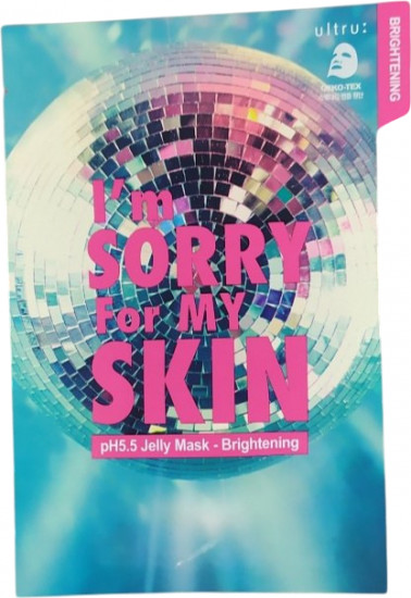 Маска для лица для сияния кожи «I’m Sorry for My Skin pH 5.5 Jelly Mask Brightening»