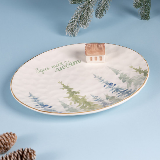 Блюдо овальное «Chalet»