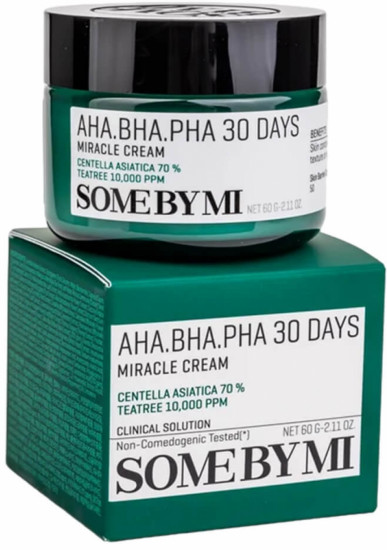 Крем для лица c AHA, BHA, PHA кислотами