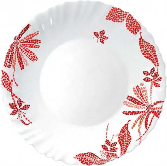 Тарелка десертная «Romancia Red»