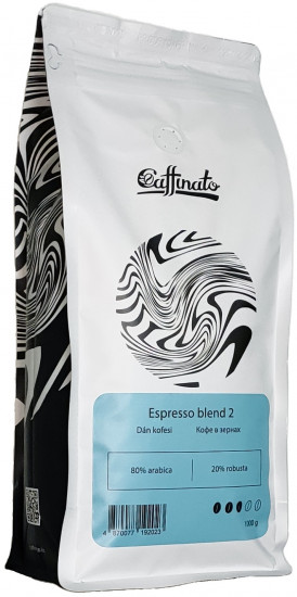 Кофе свежеобжаренный в зернах «Espresso blend № 2»