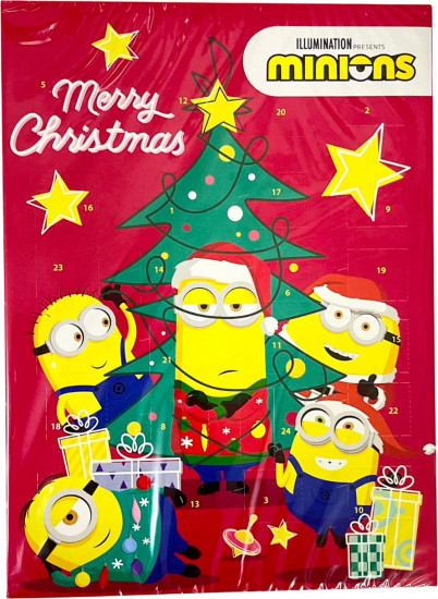 Рождественский календарь с шоколадом «Minions»