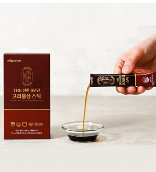 Питьевой женьшень «The Dark 6 Year Old Goryeo Red Ginseng Stick»