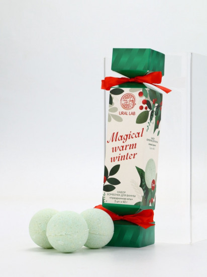 Набор бомбочек для ванны «Magical warm winter»