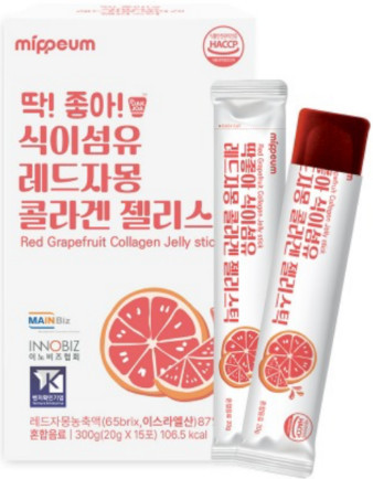 Коллаген желе-стик со вкусом грейпфрута «Red Grapefruit Collagen Jelly Stick»