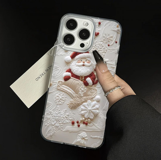 Чехол для телефона IPhone 16 Pro «Новый год»