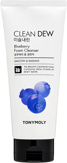 Гель-пенка для умывания «Clean Dew Blueberry Foam Cleanser»
