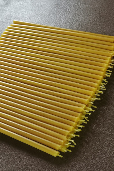 Набор свечей восковых с медовым ароматом