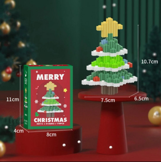 Конструктор пластиковый «Ёлка»
