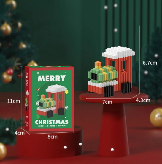 Конструктор пластиковый «Паровоз»