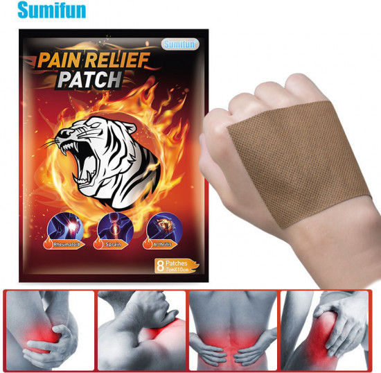 Обезболивающие согревающие пластыри «Pain Relief Patch»