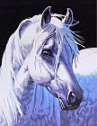 Роспись по холсту «Лошадь» (30 х 40 см)