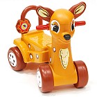 Каталка «Олененок», цвет коричневый