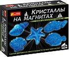 Набор для научного творчества «Кристаллы на магнитах» синие