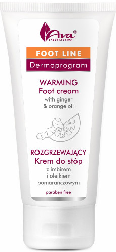 Крем для ног с маслом имбиря и апельсина согревающий «Warming Foot Cream with Ginger & Orange Oil»