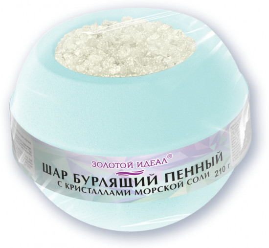 Шар бурлящий для ванны пенный