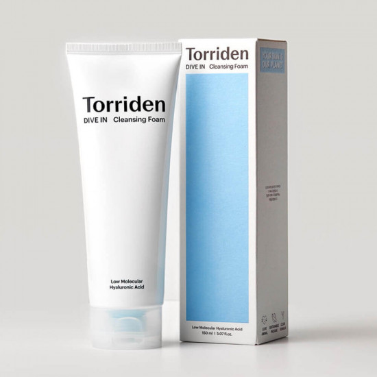 Пенка для лица очищающая «Dive In Low Molecular Hyaluronic Acid Cleansing Foam»
