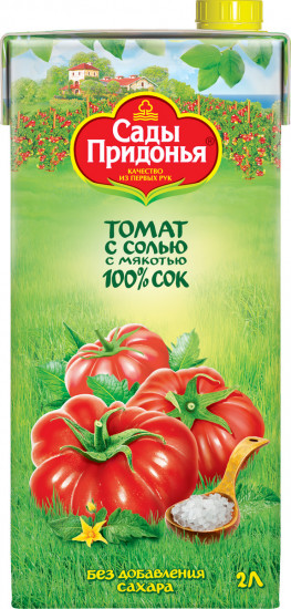 Сок с мякотью восстановленный «Томат с солью»