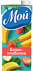 клубника, банан