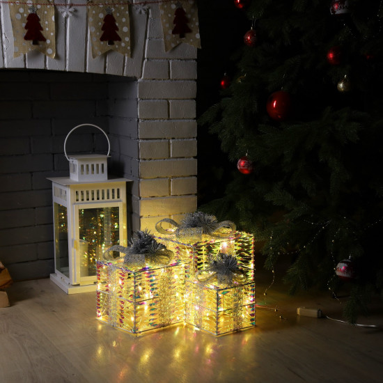 Фигура светодиодная «Блестящие подарки»