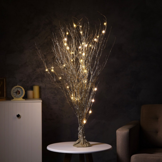 Фигура светодиодная «Ветви бежевые»