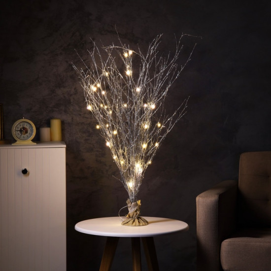 Фигура светодиодная «Ветви серые»