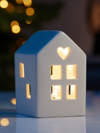 Фигура светодиодная «Дом белый»