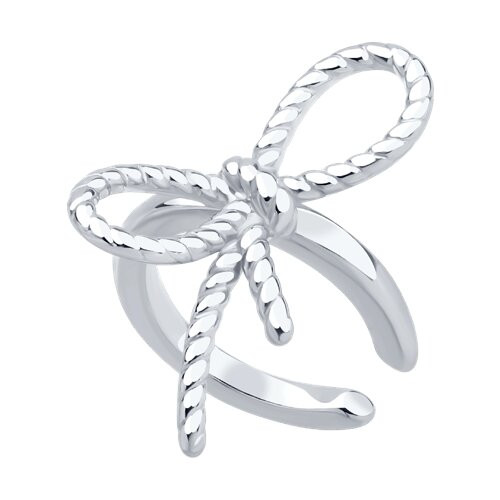 Серьга из серебра