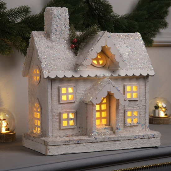 Фигура деревянная «Изба белая»