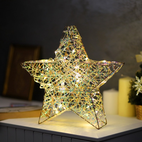 Фигура световая «Звезда плетенная»