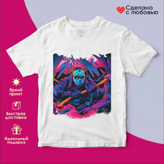 Футболка с принтом «Нечисть»