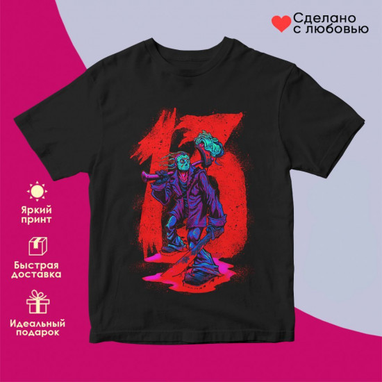 Футболка с принтом «Нечисть»