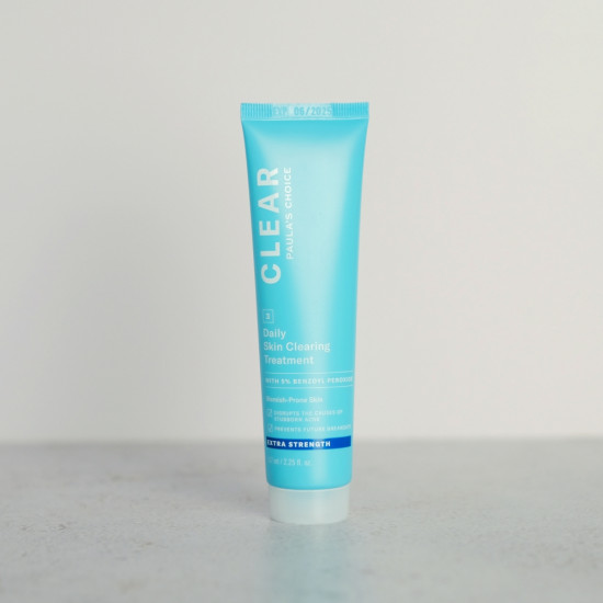 Лечебный крем от прыщей с 5% бензоил пероксида «Clear Daily Skin Clearing Treatment»