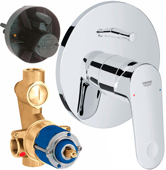 Смеситель со встроенным механизмом