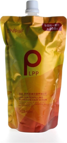 Восстанавливающая маска для волос с коллагеном и маслом арганы «LPP Cortex Filling Nutrition Hair Serum Gold»