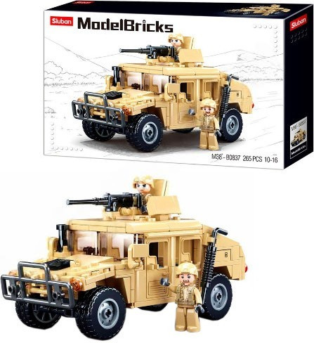 Конструктор пластиковый «Model Bricks Humvee H1»