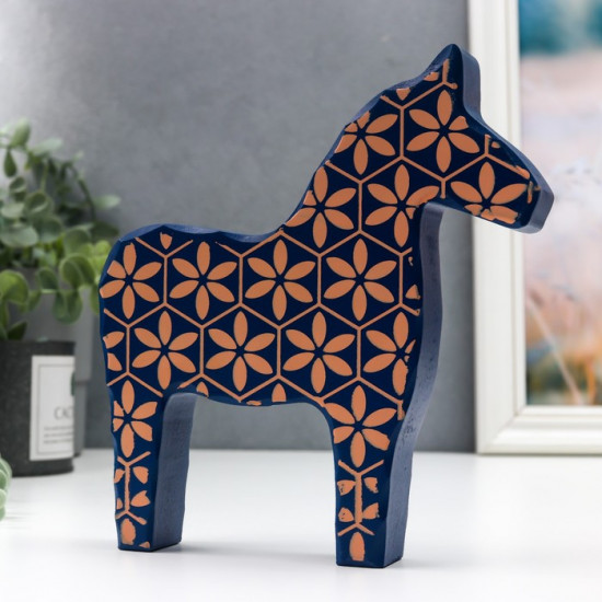 Фигурка «Цветы на синем»