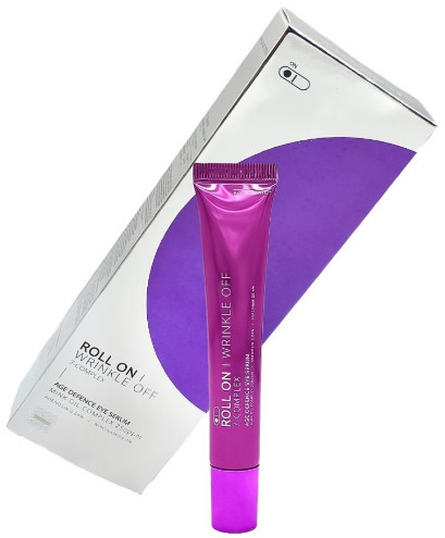 Сыворотка-роллер для кожи вокруг глаз с норковым маслом «Roll On Wrinkle Off 7-Complex Age Defence Eye Serum Mink Oil»