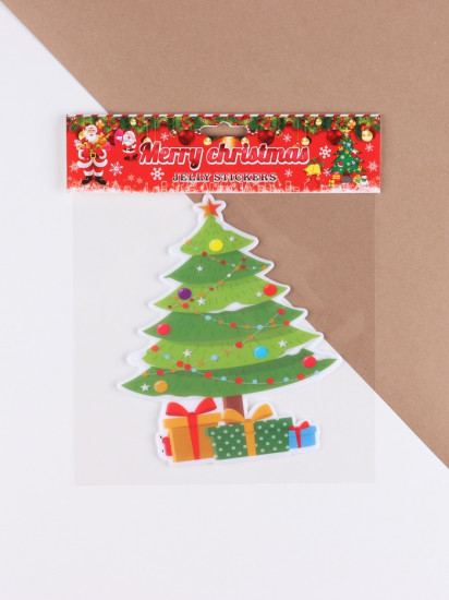 Наклейка на окна «Новогодние»