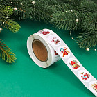 Набор наклеек новогодних в рулоне «Уют»