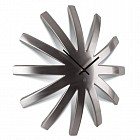 Часы настенные «Burst», никель