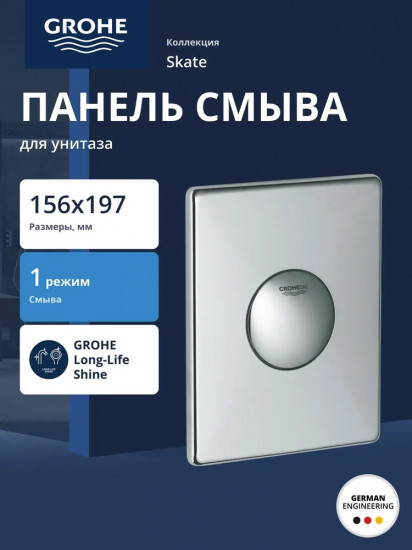 Панель смыва для унитаза
