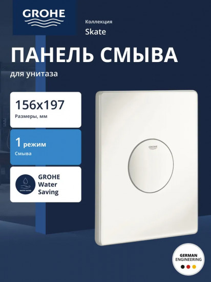 Панель смыва для унитаза