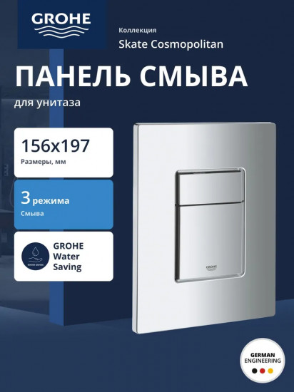 Панель смыва для унитаза