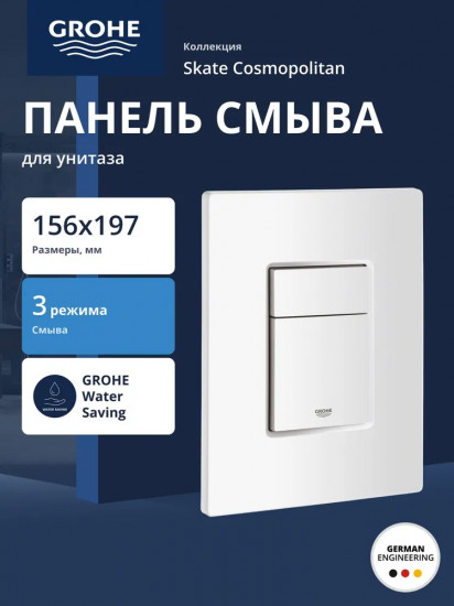 Панель смыва для унитаза