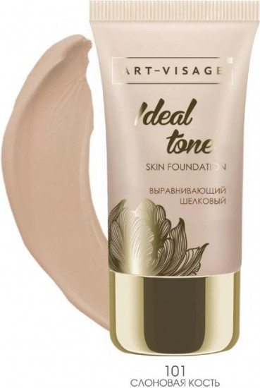 Тональный крем для лица «Ideal Tone», оттенок 101 Слоновая кость